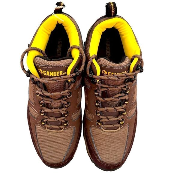 TRAIL CLIMBER Mens Sport Shoes / SHOES SZ 9.5 By GANDER MOUNTAIN BROWN $60 MSRP - Picture 2 of 7